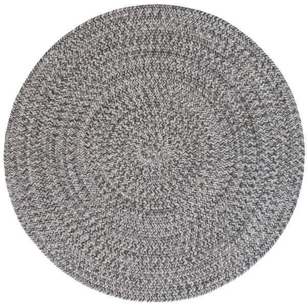 Dakota Fields Abdiwahid Hand Braided Gray Indoor/Outdoor Rug Wayfair
